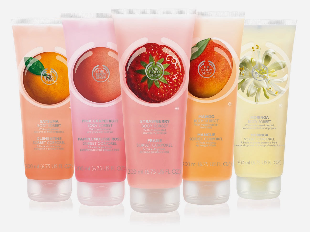 Noile delicii de tip Sorbet. The Body Shop m-a invitat la picnic să “le gust”