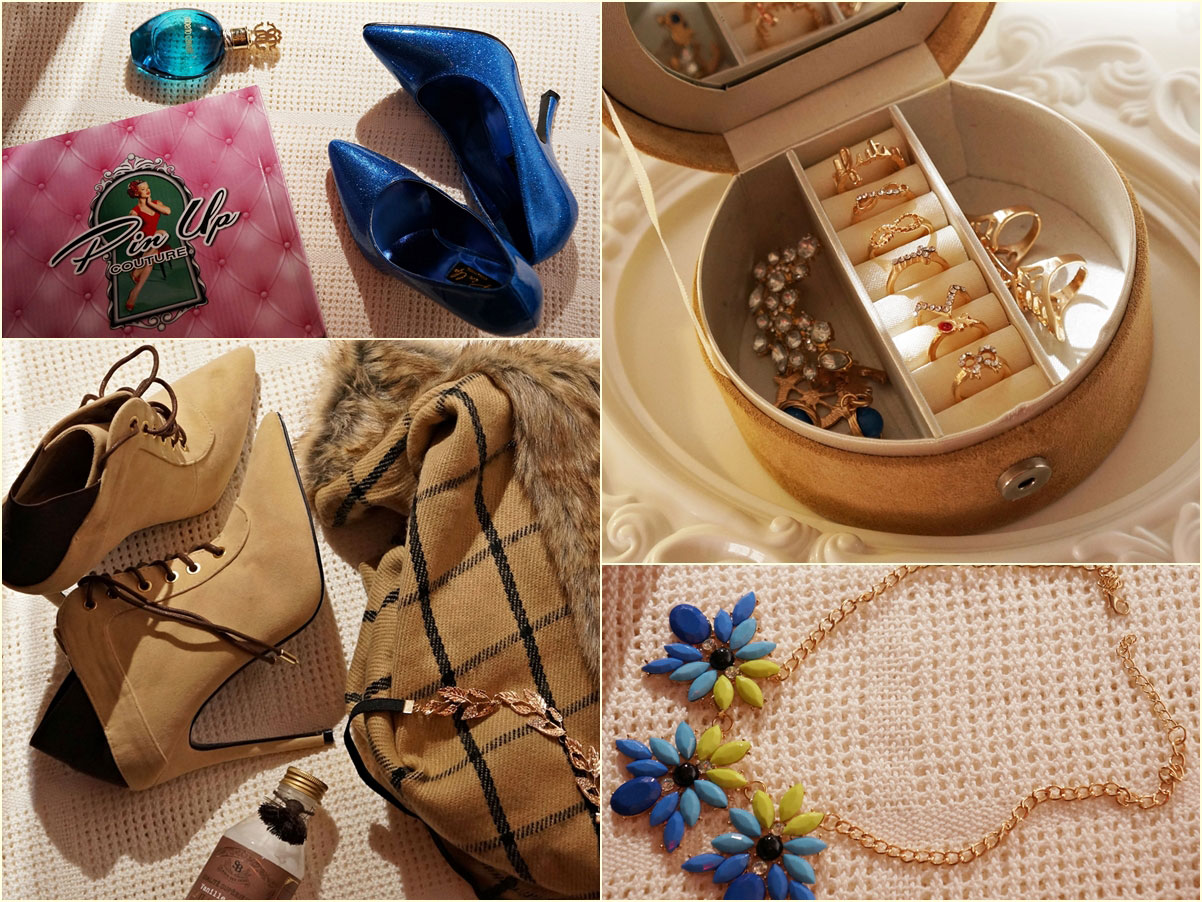 Shopping online: accesoriu de păr, inele, cercei, lănțișoare, pantofi