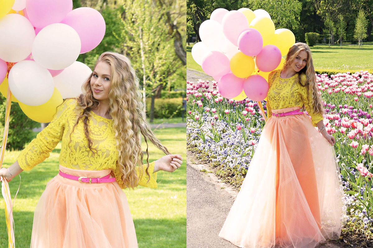 Ținută de poveste – Tulle Skirt made by me