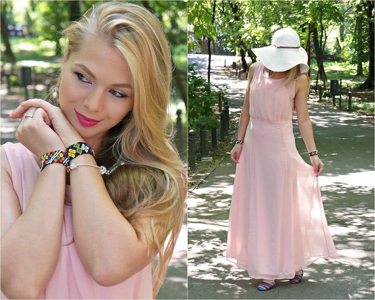 The Pink Maxi Dress