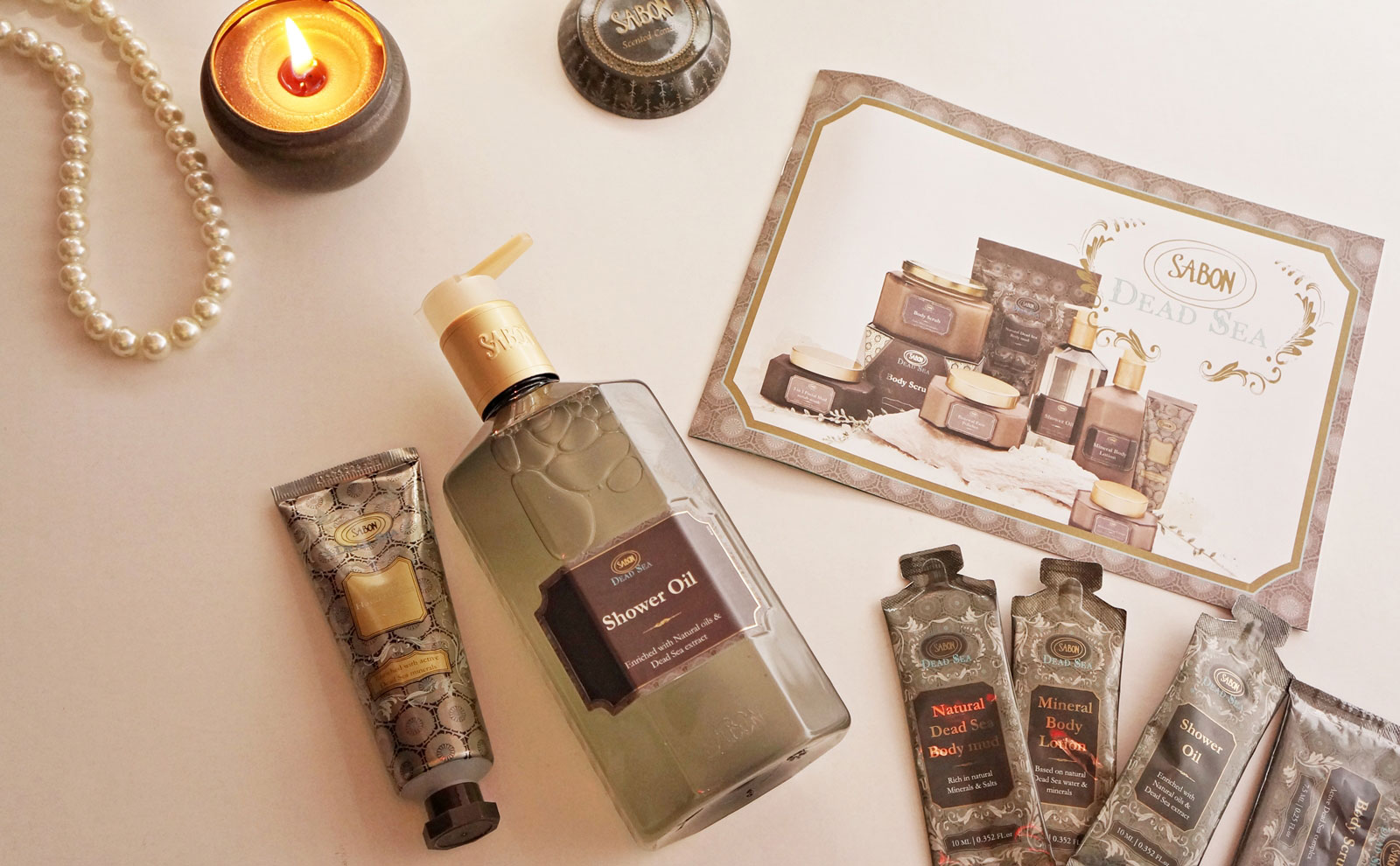 Dead Sea – noua gamă de îngrijire Sabon (Cremă de mâini și Ulei de duș)