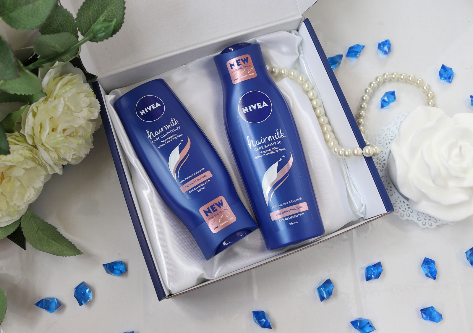 Primul șampon NIVEA cu proteine naturale din lapte