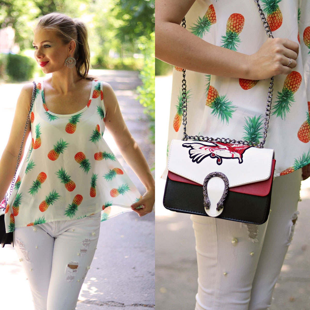 Pineapple print = Love