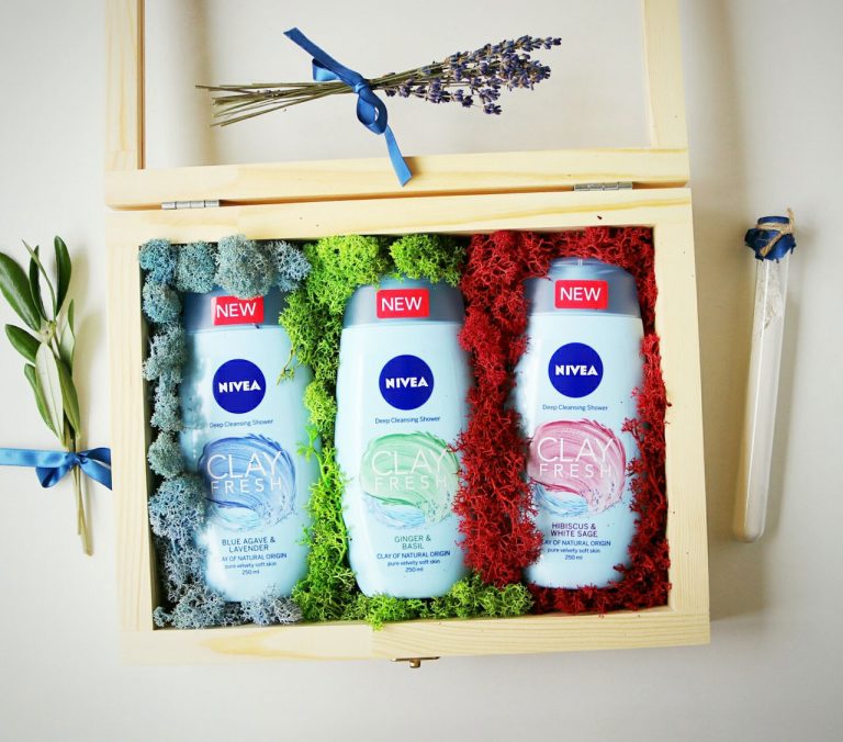 Noutăți de la Nivea ~  Geluri de duș Clay Fresh, cu arome inspirate de natură