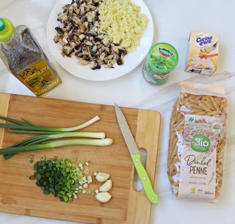 Cele mai gustoase paste penne BIO ~ marca #dm (rețetă simplă)