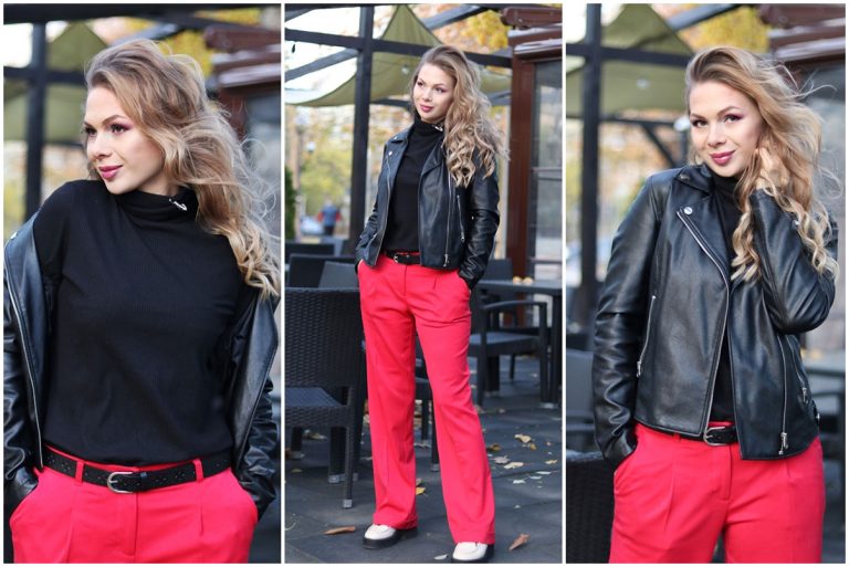 Pantaloni Marlene si Cizme over-knee